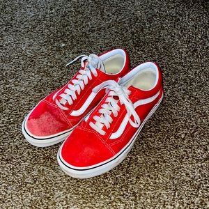 Red Vans